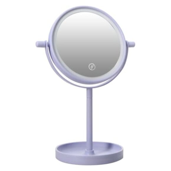 NWB LED Round Light-Up Mirror - Picture 1 of 4